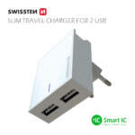 SÍŤOVÝ ADAPTÉR SMART IC 2x USB 3A POWER + DATOVÝ KABEL USB / LIGHTNING 1,2 M BÍLÝ - Obrázek 7