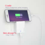SÍŤOVÝ ADAPTÉR SMART IC 2x USB 3A POWER + DATOVÝ KABEL USB / LIGHTNING 1,2 M BÍLÝ - Obrázek 8