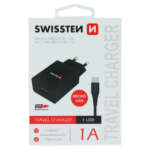 SÍŤOVÝ ADAPTÉR SMART IC 1x USB 1A POWER + DATOVÝ KABEL USB / MICRO USB 1,2 M ČERNÝ - Obrázek 2