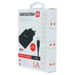 SÍŤOVÝ ADAPTÉR SMART IC 1x USB 1A POWER + DATOVÝ KABEL USB / LIGHTNING 1,2 M ČERNÝ - Obrázek 3