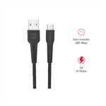 DATOVÝ KABEL USB / MICRO USB 1,0 M ČERNÝ - Obrázek 4