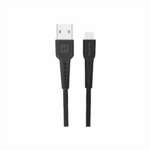 DATOVÝ KABEL USB / USB-C 1,0 M ČERNÝ - Obrázek 3