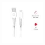 DATOVÝ KABEL USB / USB-C 1,0 M BÍLÝ - Obrázek 4