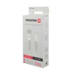 DATOVÝ KABEL USB / LIGHTNING 1,0 M BÍLÝ - Obrázek 2