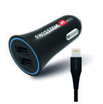 CL ADAPTÉR 2,4A POWER 2x USB + KABEL LIGHTNING - Obrázek 4