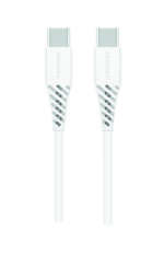 DATOVÝ KABEL TPE USB-C/USB-C POWER DELIVERY 5A (100W) 1,5 M BÍLÝ - Obrázek 4