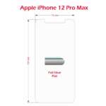 OCHRANNÉ TEMPEROVANÉ SKLO PRO APPLE IPHONE 12 PRO MAX RE 2,5D - Obrázek 3