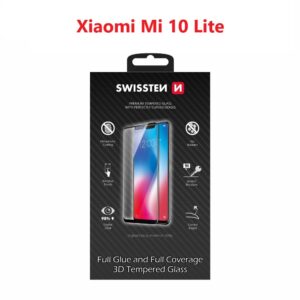 SKLO ULTRA DURABLE 3D FULL GLUE GLASS PRO XIAOMI Mi 10 LITE ČERNÉ