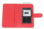 POUZDRO URBANE CASE BOOK UNI 5,8" - 6,2" ČERVENÉ - Obrázek 2