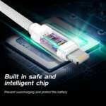 DATOVÝ KABEL TEXTILE USB-C / LIGHTNING 1,2 M ČERVENÝ - Obrázek 5