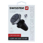 MAGNETICKÝ DRŽÁK DO VENTILACE AUTA S-GRIP AV-M9 ČERNO-STŘÍBRNÝ - Obrázek 2