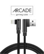 TEXTILNÍ DATOVÝ KABEL ARCADE USB / LIGHTNING 1,2 M ČERNÝ - Obrázek 5