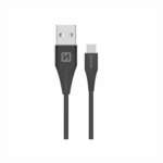 DATOVÝ KABEL USB / USB-C ČERNÝ 1,5M (9mm) - Obrázek 3