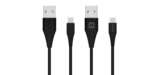 DATOVÝ KABEL USB / USB-C ČERNÝ 1,5M (9mm) - Obrázek 5