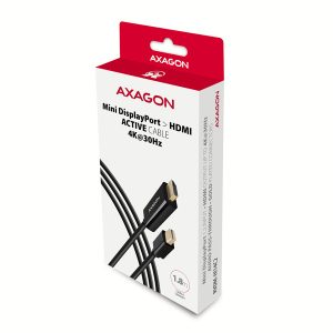 AXAGON Mini DisplayPort-HDMI 1,8m černý
