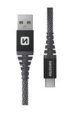 DATOVÝ KABEL KEVLAR USB / USB-C 1,5 M ANTRACIT - Obrázek 3