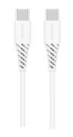 DATOVÝ KABEL TPE USB-C/USB-C POWER DELIVERY 5A (100W) 2,5 M BÍLÝ - Obrázek 5