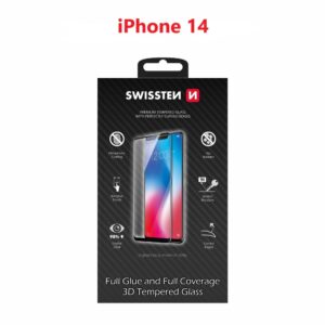 SKLO ULTRA DURABLE 3D FULL GLUE GLASS PRO APPLE IPHONE 14 ČERNÉ