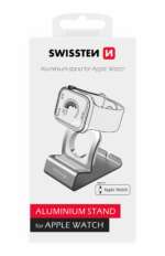 HLINÍKOVÝ STOJÁNEK PRO APPLE WATCH STŘÍBRNÝ