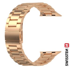 ŘEMÍNEK PRO APPLE WATCH KOVOVÝ 38 / 40 / 41 mm RŮŽOVO ZLATÝ