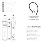 BLUETOOTH HEADSET CALLER ČERNÝ - Obrázek 6