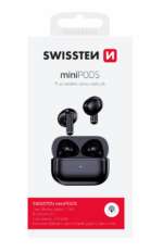 BLUETOOTH TWS SLUCHÁTKA MINIPODS ČERNÁ