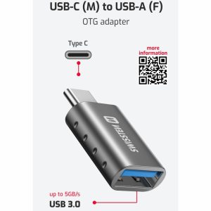 OTG ADAPTER USB-C(M)/USB-A(F)