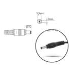 Nabíječka do auta 19v 3.16a (5.5x3.0 pin) - samsung - Obrázek 6